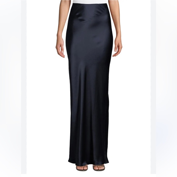 Sablyn blue maxi skirt 100% silk size medium - Picture 1 of 4